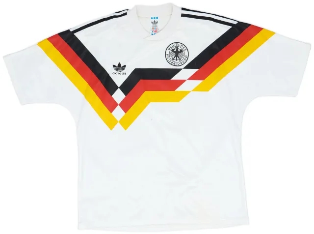 adidas 1988-90 West Germany Home Shirt - 8/10 - (M)