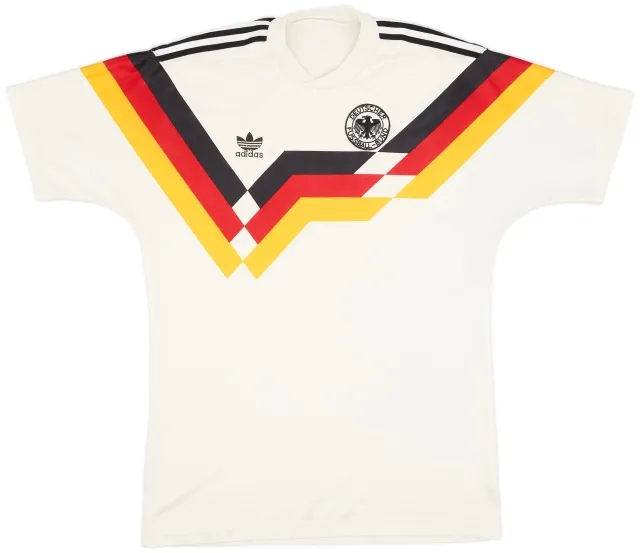 adidas 1988-90 West Germany Home Shirt - 8/10 - (L)