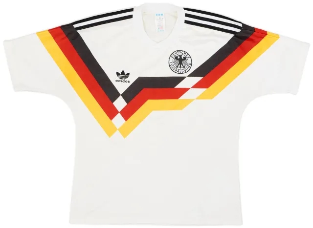 adidas 1988-90 West Germany Home Shirt - 8/10 - (S)