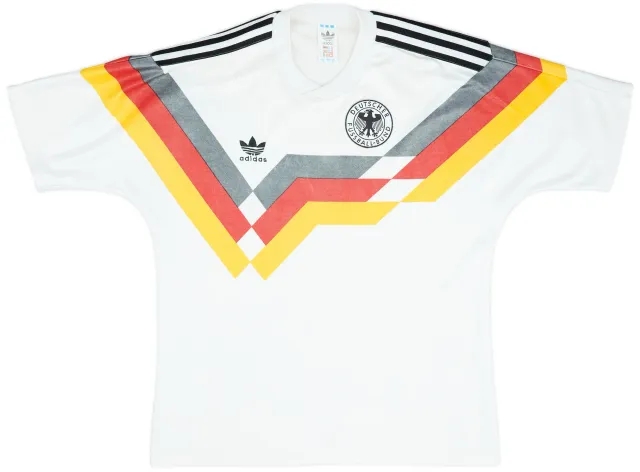 adidas 1988-91 West Germany Home Shirt - 8/10 - (L)