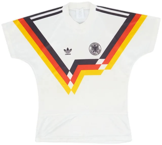 adidas 1988-90 West Germany Home Shirt - 8/10 - (XL.Boys)