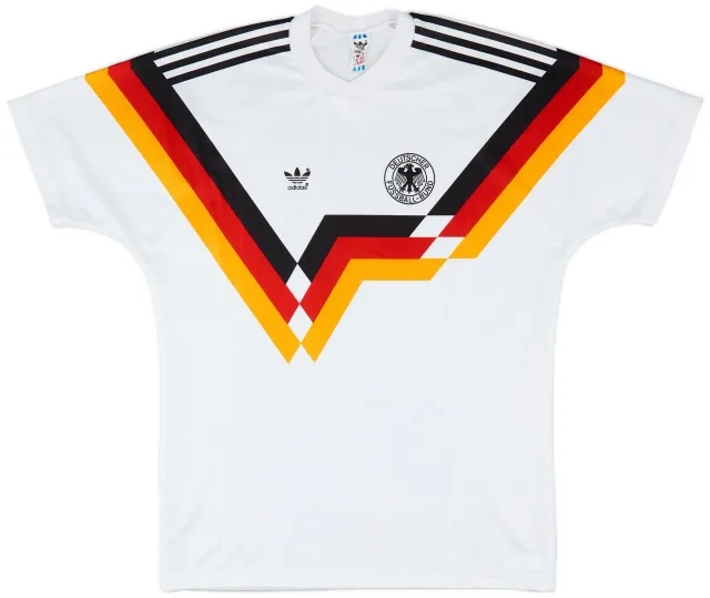 adidas 1988-90 West Germany Home Shirt - 8/10 - (L)