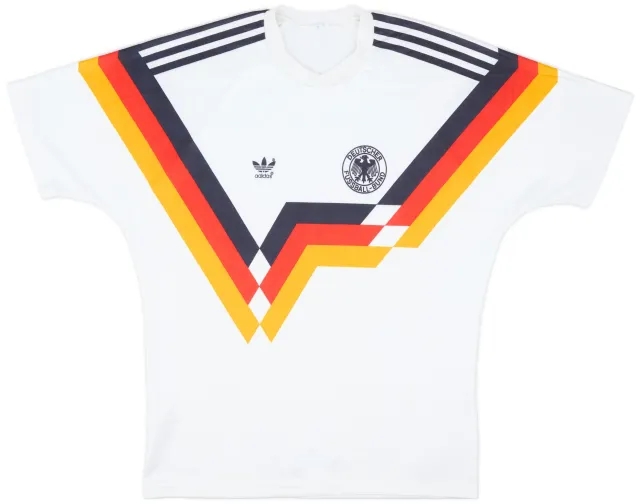 adidas 1988-90 West Germany Home Shirt - 8/10 - (L)
