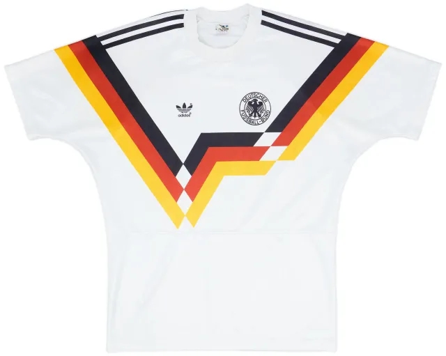 adidas 1988-90 West Germany Home Shirt - 8/10 - (M)