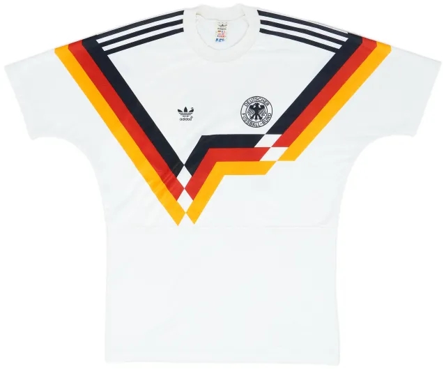 adidas 1988-90 West Germany Home Shirt #11 - 7/10 - (L)