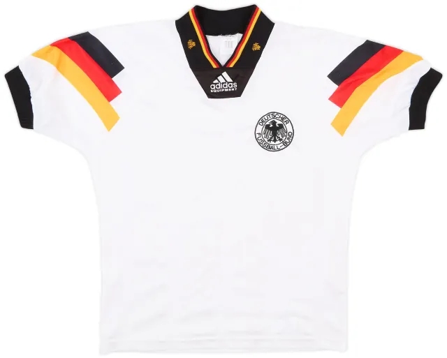 adidas 1992-94 Germany Home Shirt - 8/10 - (L.Boys)