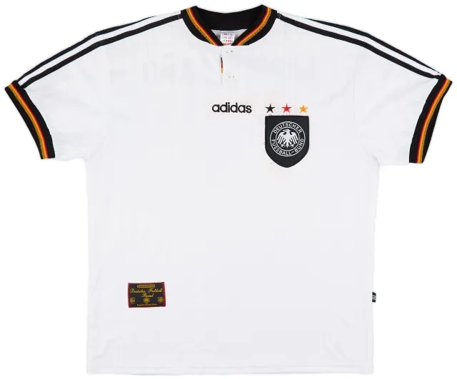 adidas 1996-98 Germany Home Shirt - 4/10 - (XL)
