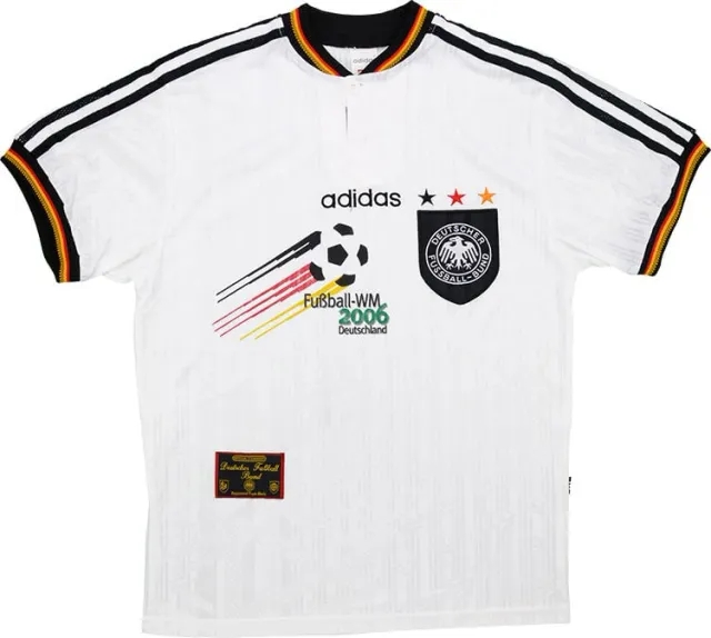 adidas 1996-98 Germany WM2006 Home Shirt - 6/10 - (XXL)