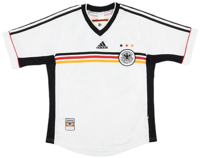 adidas 1998-00 Germany Home Shirt #10 - 6/10 - (XL.Boys)