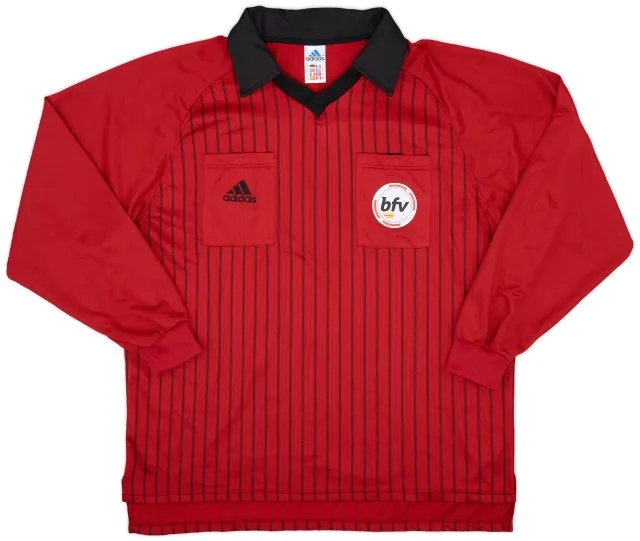 1999-00 Germany FA adidas Referee L/S Shirt - 9/10 - (XL)