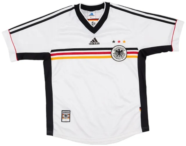 adidas 1998-00 Germany Home Shirt - 7/10 - (XL. Boys)