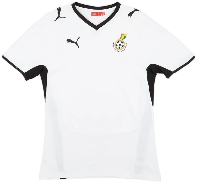 Puma 2008-09 Ghana Home Shirt - 8/10 - (S)