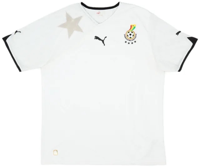 Puma 2010-11 Ghana Home Shirt - 6/10 - (XL)