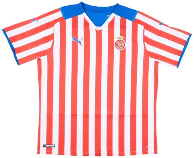 Puma 2020-21 Girona Home Shirt - 9/10 - (XL)