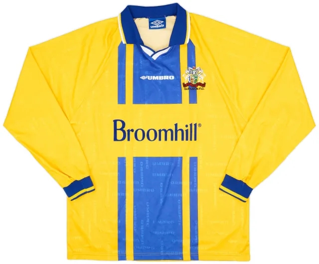 Umbro 1998-00 Glenavon Away L/S Shirt - 9/10 - (L)