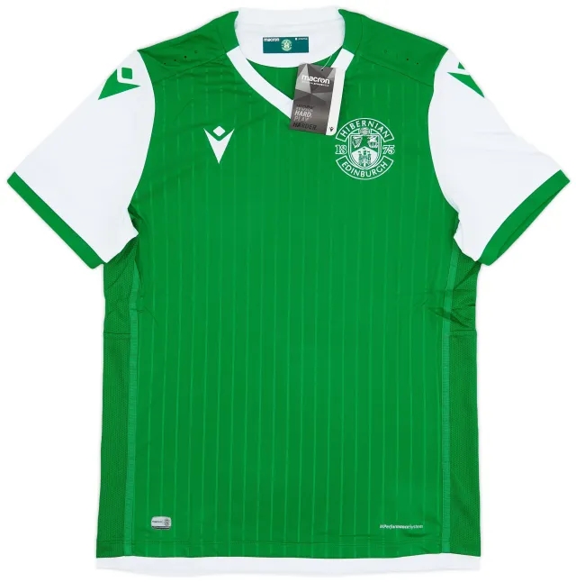 Macron 2019-20 Hibernian Home Shirt (M)