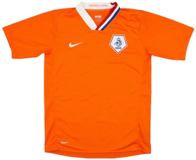 Nike 2008-10 Netherlands Home Shirt - 8/10 - (XL.Boys)