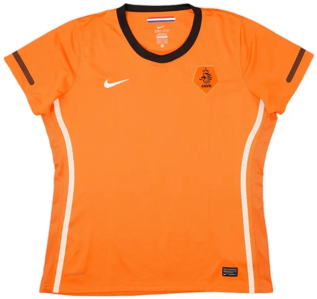 Nike 2010-11 Netherlands Home Shirt - 9/10 - (Women's XL)