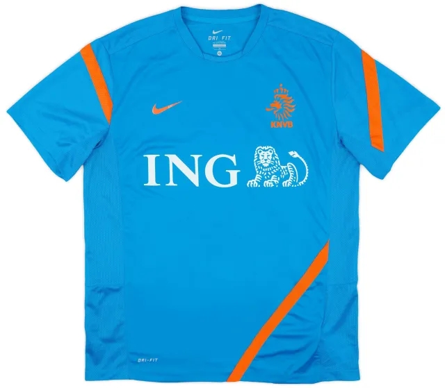 2012-14 Netherlands Nike Training Shirt - 8/10 - (XL)