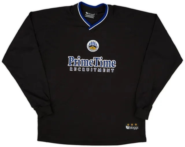 2001-02 Huddersfield Away L/S Shirt - 6/10 - (L)