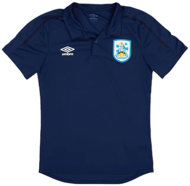 2017-18 Huddersfield Umbro Polo Shirt - 9/10 - (S)