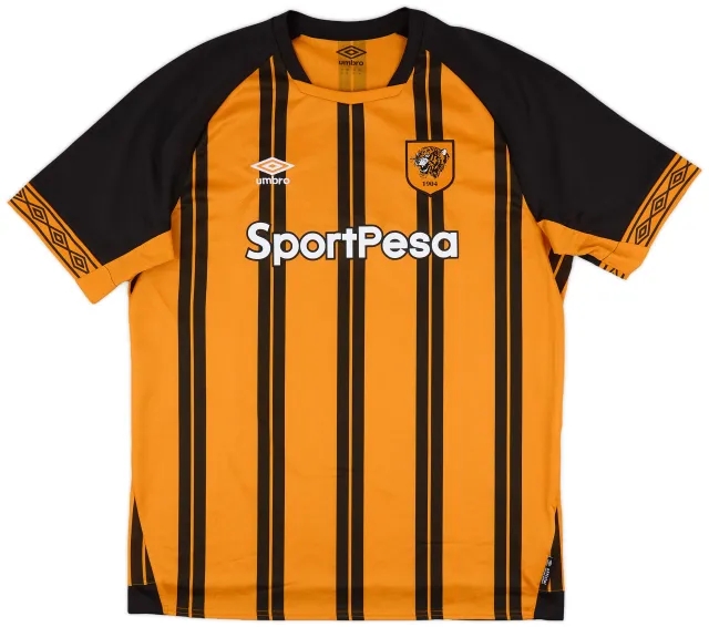 Umbro 2018-19 Hull City Home Shirt - 9/10 - (XL)