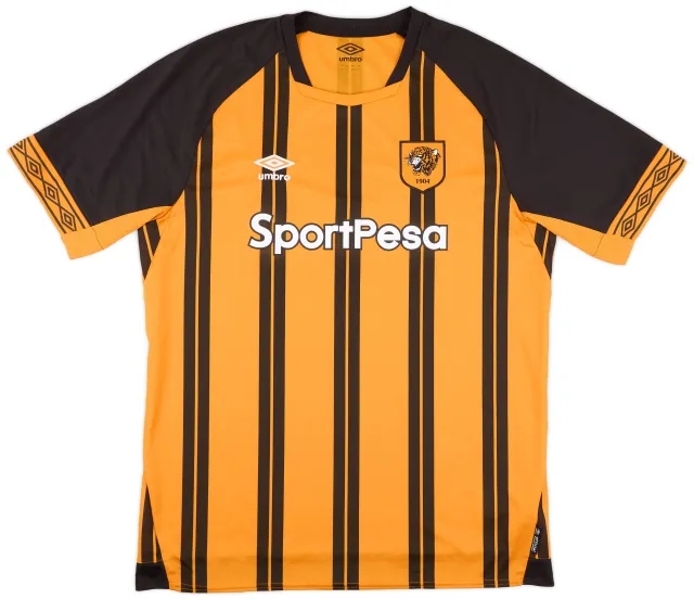 Umbro 2018-19 Hull City Home Shirt - 8/10 - (XL)