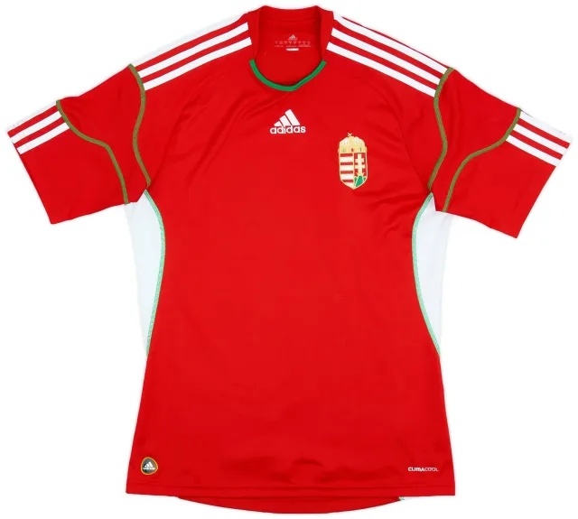 adidas 2010-12 Hungary Home Shirt - 8/10 - (S)