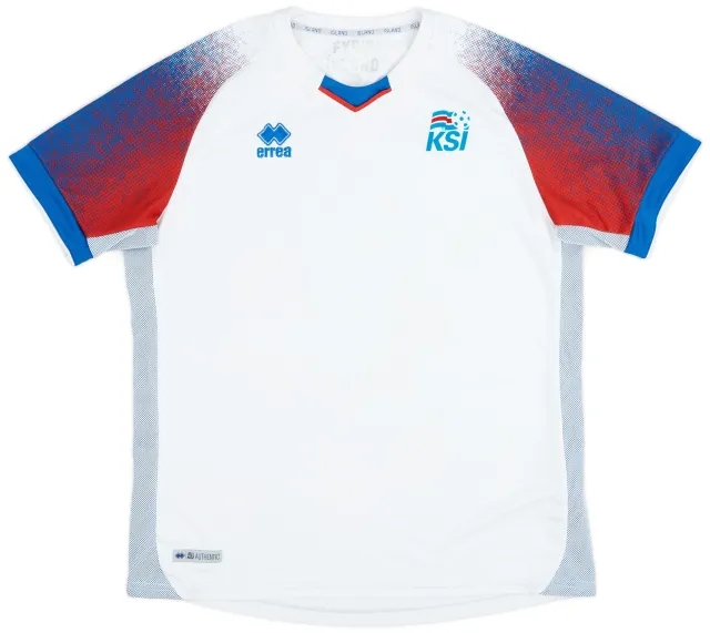 Errea 2018-19 Iceland Away Shirt - 8/10 - (XL)
