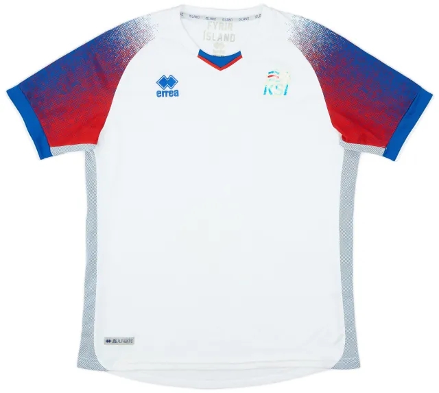 Errea 2018-19 Iceland Away Shirt - 5/10 - (XL)