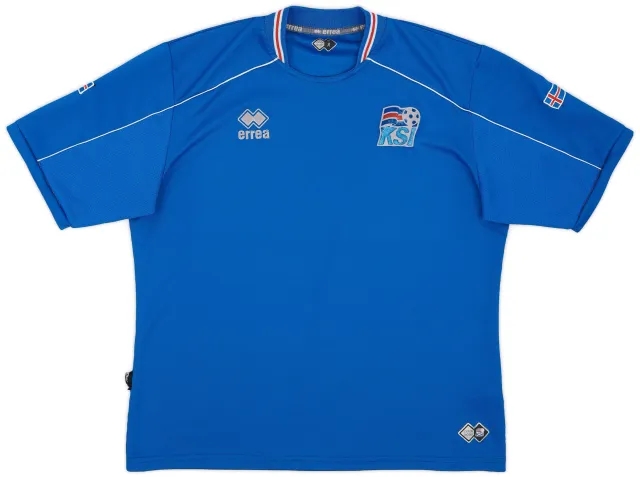 Errea 2008-10 Iceland Home Shirt - 5/10 - (M)