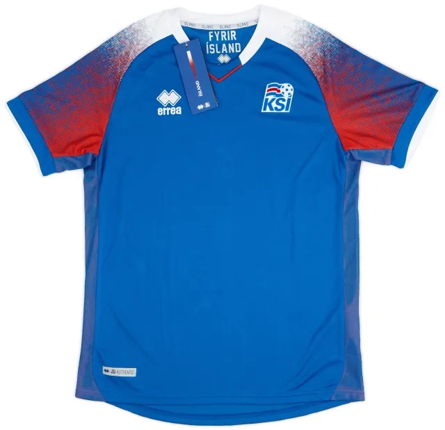 Errea 2018-19 Iceland Home Shirt (M)