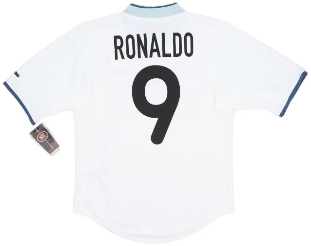 Nike 2000-01 Inter Milan Away Shirt Ronaldo #9 (S)