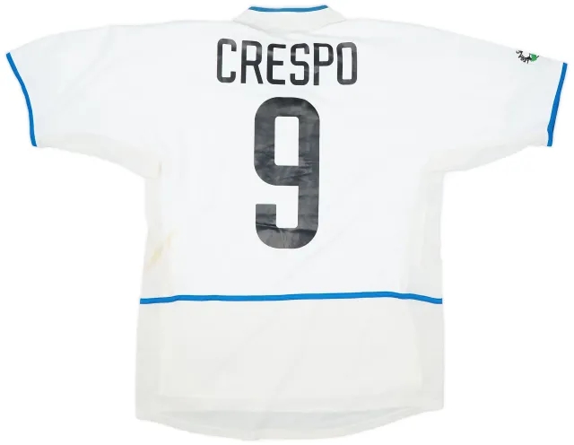 Nike 2002-03 Inter Milan Player Issue Away Shirt Crespo #9 - 5/10 - (M)