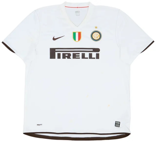 Nike 2008-09 Inter Milan Away Shirt - 5/10 - (XXL)