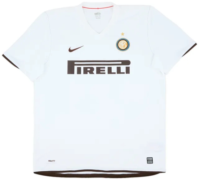 Nike 2008-09 Inter Milan Away Shirt - 9/10 - (XXL)