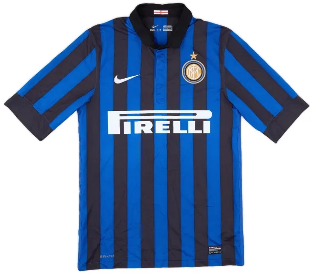 Nike 2011-12 Inter Milan Home Shirt - 7/10 - (S)