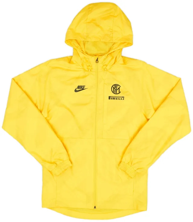 2019-20 Inter Milan Nike Hooded Rain Jacket - 9/10 - (M)