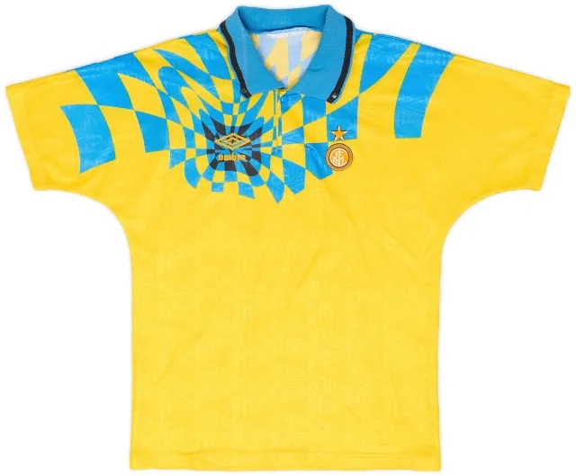Umbro 1991-92 Inter Milan Third Shirt - 8/10 - (L.Boys)