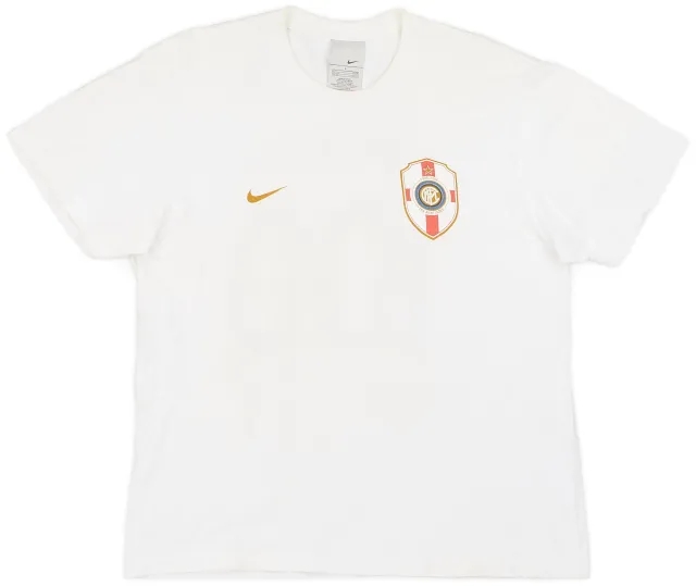 2007-08 Inter Milan Nike Centenary Leisure Tee - 5/10 - (L)