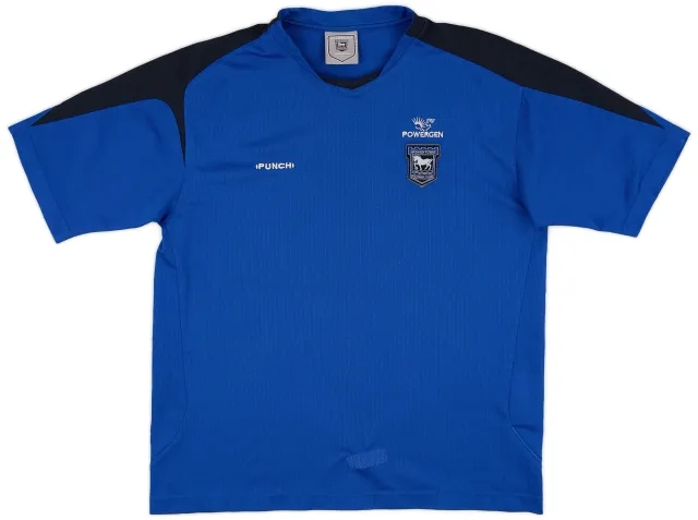 2001-03 Ipswich Punch Training Shirt - 8/10 - (M)