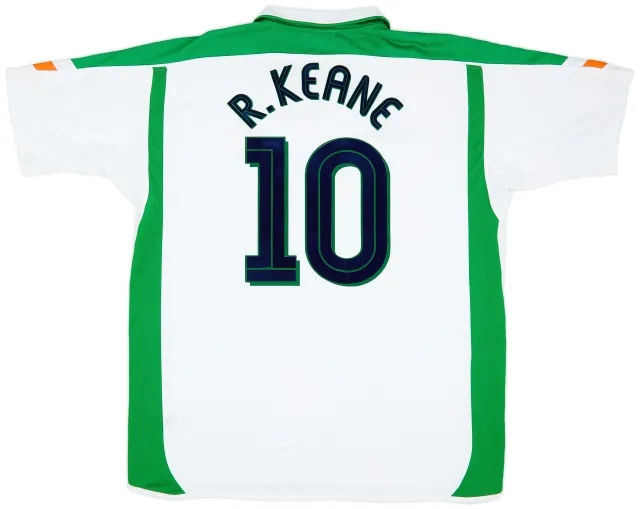 Umbro 2003-05 Ireland Away Shirt R.Keane #10 - 8/10 - (XXL)