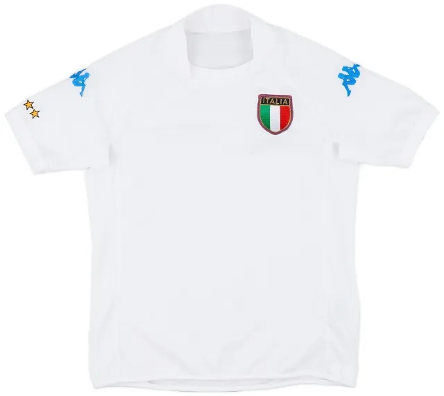 Kappa 2000-01 Italy Away Shirt - 7/10 - (XL.Boys)