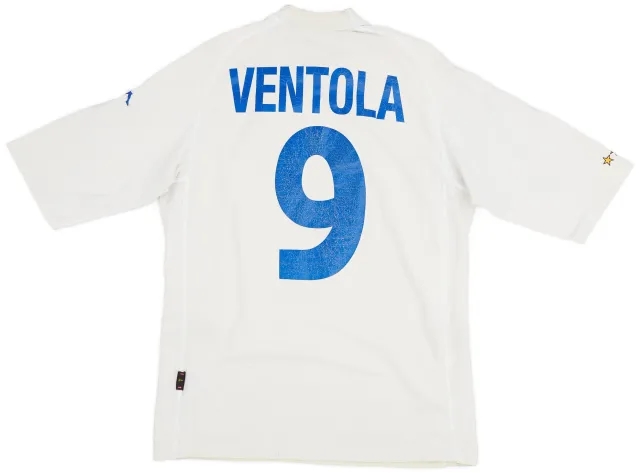 Kappa 2000-01 Italy Away Shirt Ventola #9 - 5/10 - (L)