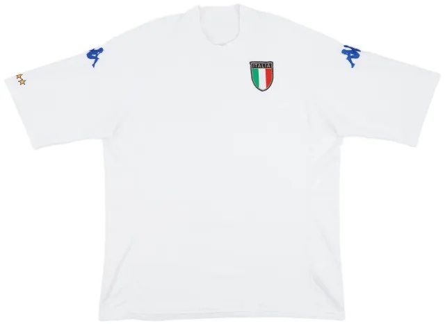 Kappa 2000-01 Italy Away Shirt - 8/10 - (XXL)