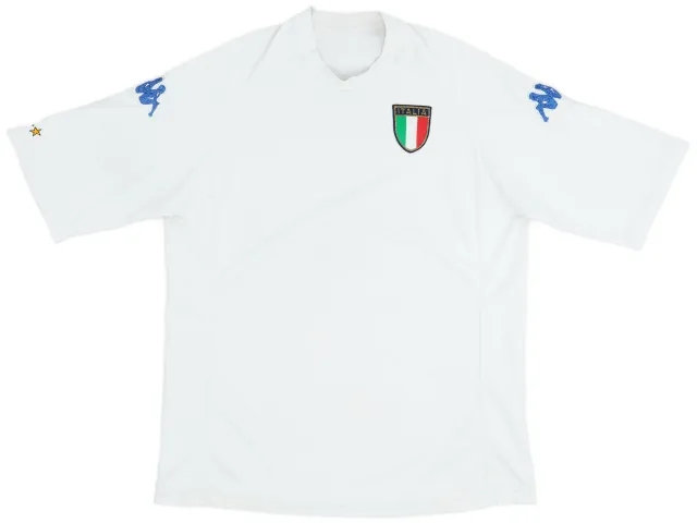 Kappa 2000-01 Italy Away Shirt - 7/10 - (XL)