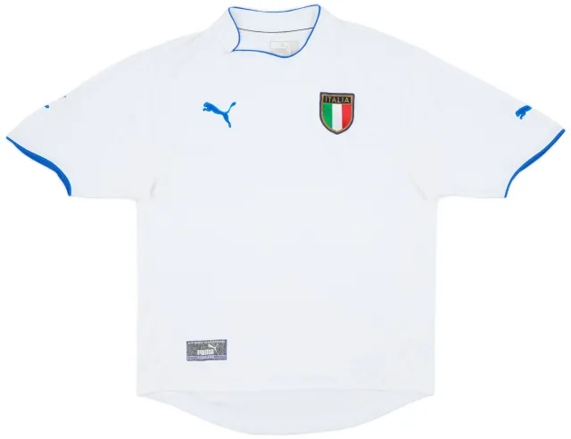 Puma 2003-04 Italy Away Shirt - 8/10 - (XL.Boys)