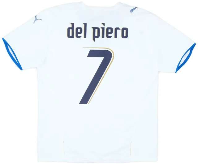 Puma 2006 Italy Away Shirt Del Piero #7 - 5/10 - (L)