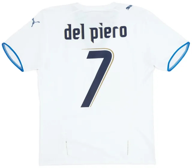 Puma 2006 Italy Away Shirt Del Piero #7 - 5/10 - (M)