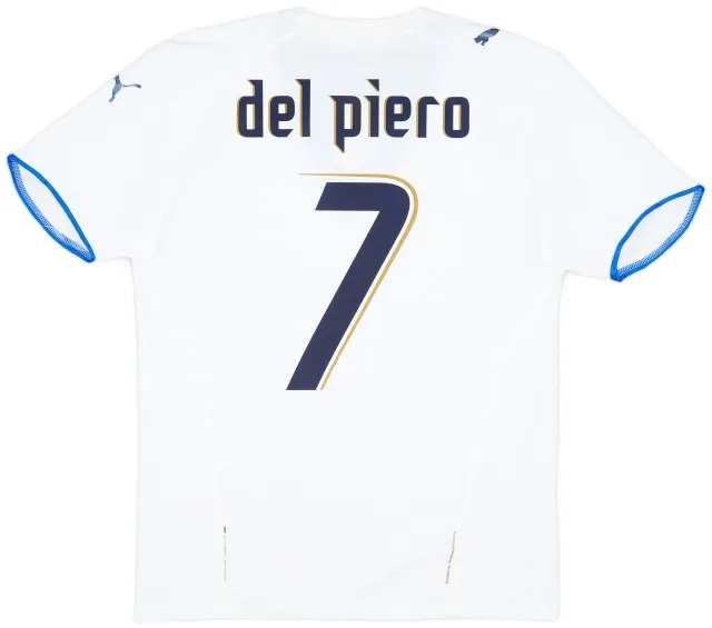 Puma 2006 Italy Away Shirt Del Piero #7 - 5/10 - (M)